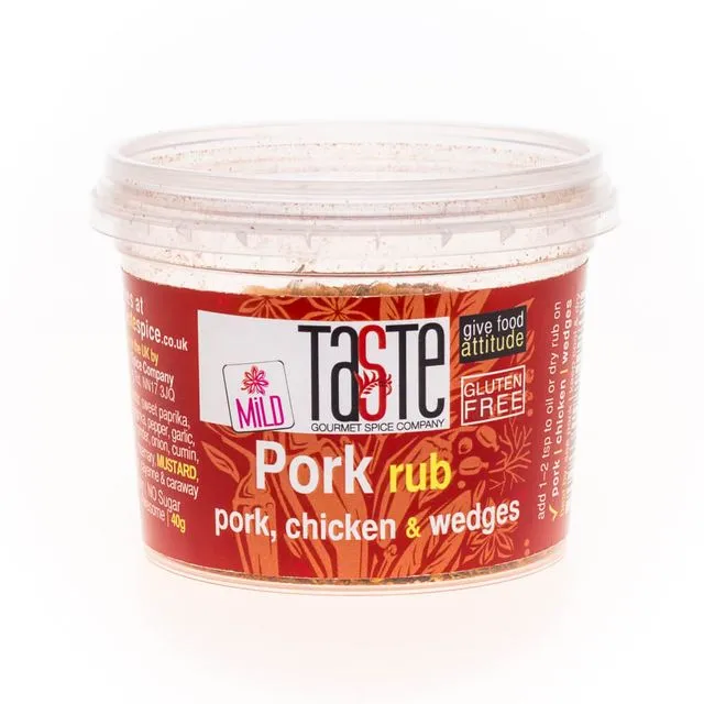 Pork Rub (mild) 40g box of 12