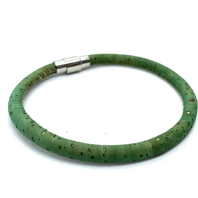 Green Single Loop Bracelet
