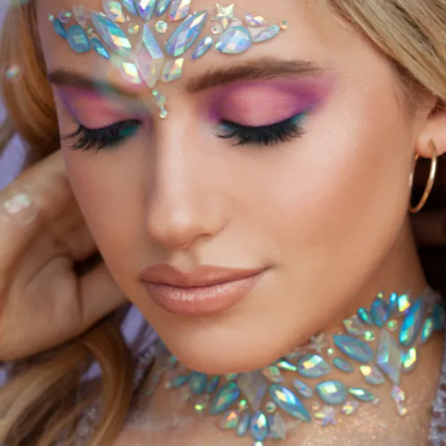 Pastel Lunar All In One Face Jewels | Headpiece (Pack size: 50)