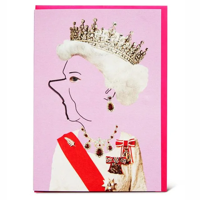 QUEEN GREETING CARD