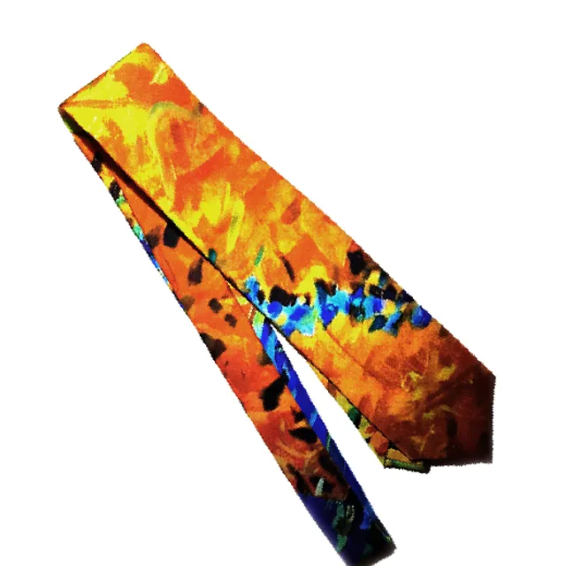 Burnt Brae - Unique Handmade Satin Twill Tie