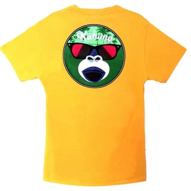 Monkey Face T-shirt Yellow