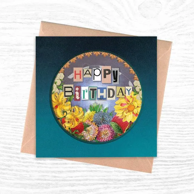 Greeting Cards - The Cut Out Collection - Happy Birthday #2