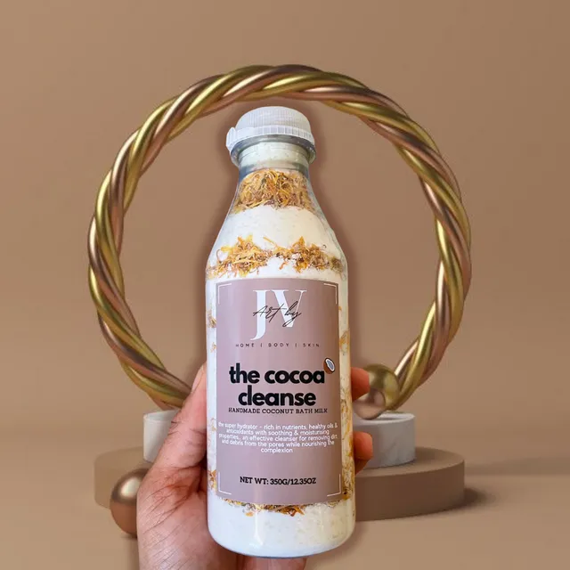 20x 'The Cocoa Cleanse' Coconut Bath Milk Soaks | Large 350g Bottles