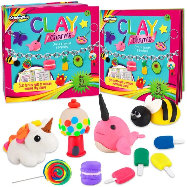 Creative Kids Clay Charms Bracelet Kit 6+