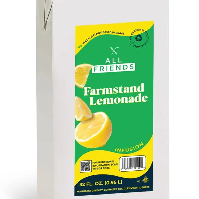 All Friends Farmstand Lemonade Beverage Infusion