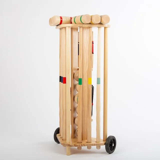 Professional Croquet Set (6 players) wooden