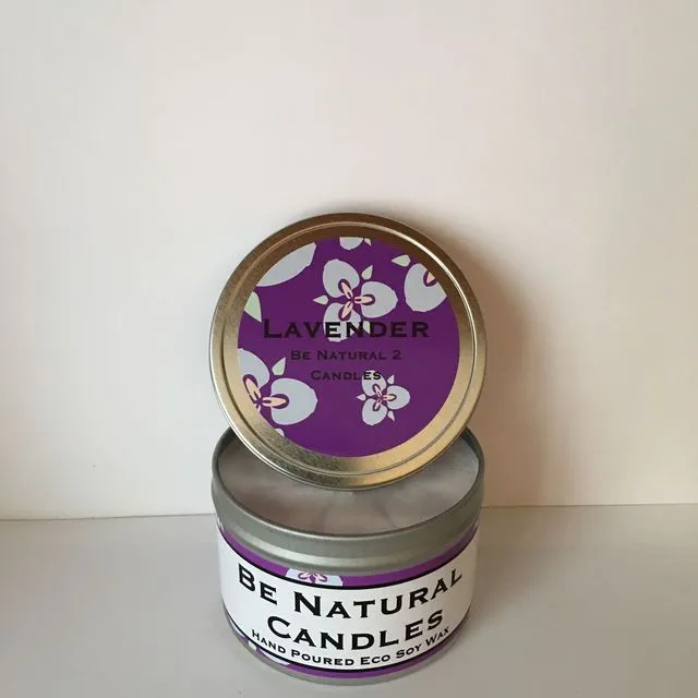 Tinned Soy Candle Lavender