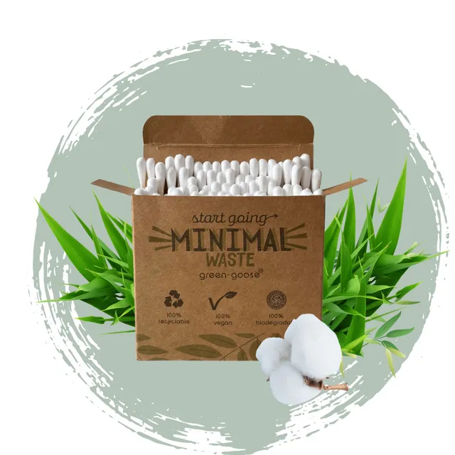 Bamboo Cotton Swabs | 100 pieces