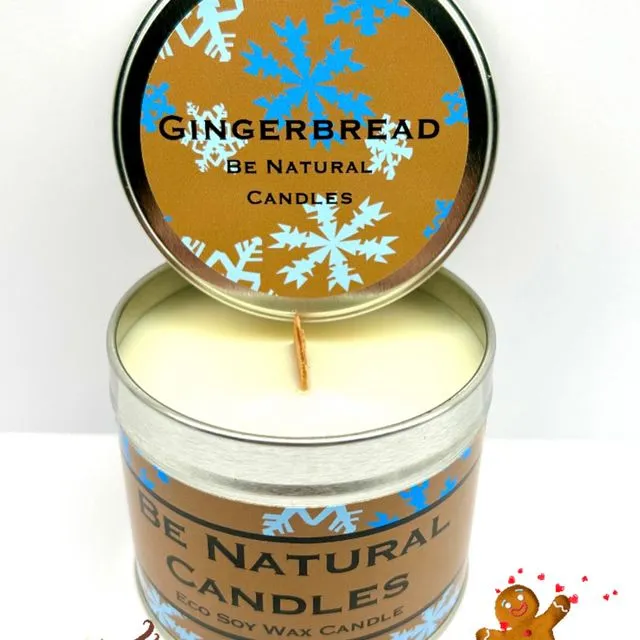 Tinned Soy Candle Gingerbread