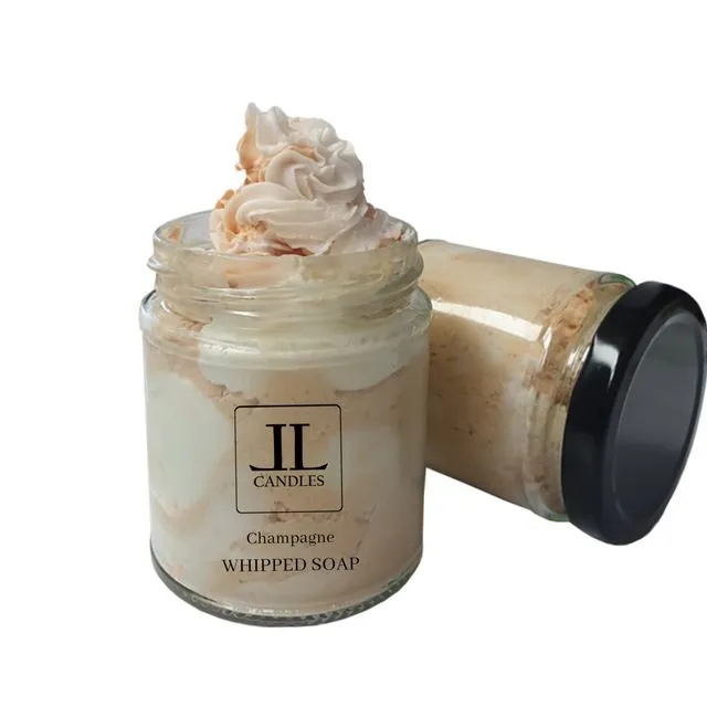 Whipped Soap 8 Scents Glass Jars 200ml