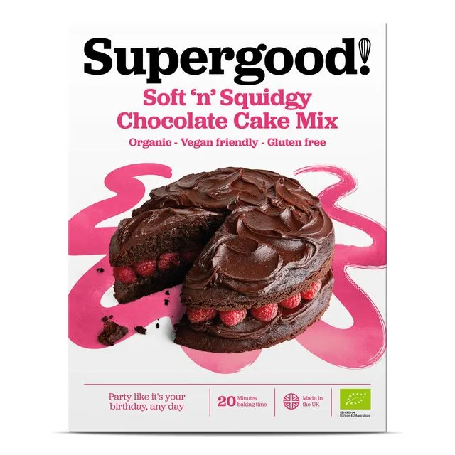 Soft 'n' Squidgy Chocolate Cake Mix 350g - Pack of 6