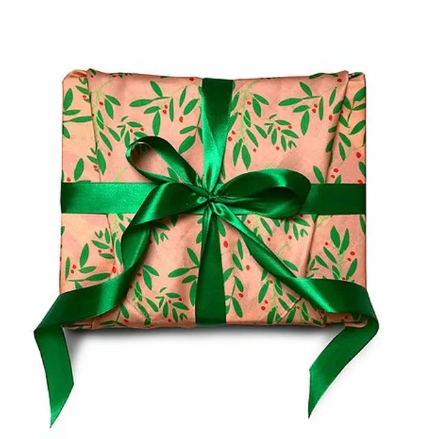 Miss Mistletoe Gift Wrap (55x55cm)