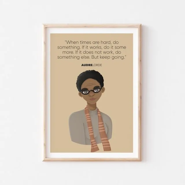 Audre Lorde Wall Art