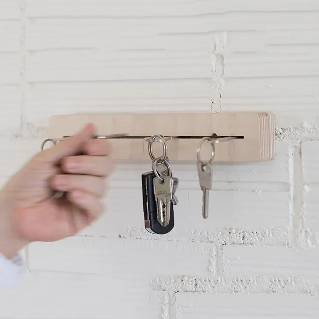 Deline wall key holder
