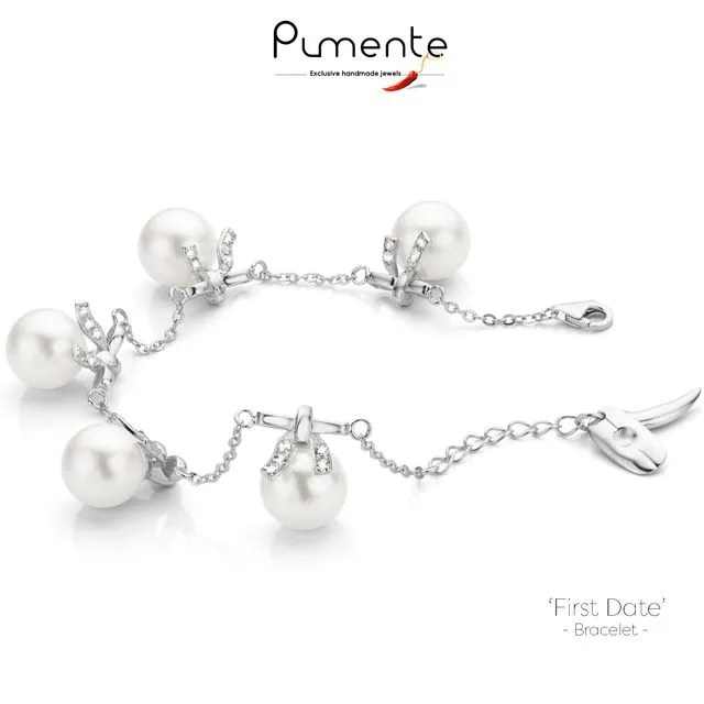 “First Date” bracelet silver version