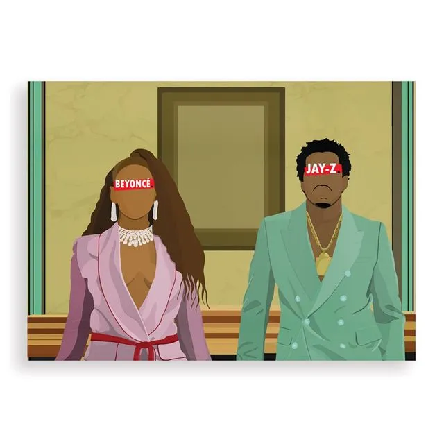 Jay-z & Beyoncé Poster (30x40 cm)