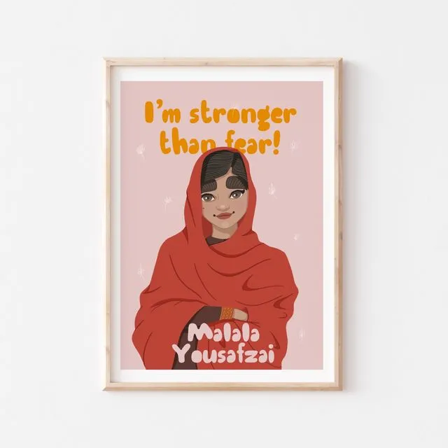 Malala Yousafzai Wall Art