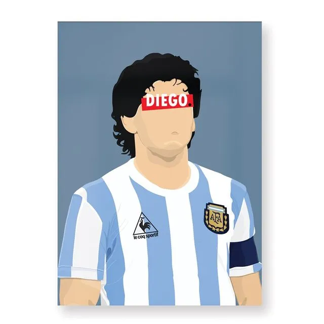 Diego Maradona Poster (30x40 cm)