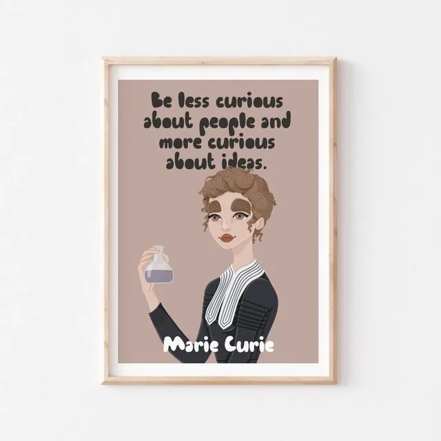 Marie Curie Wall Art