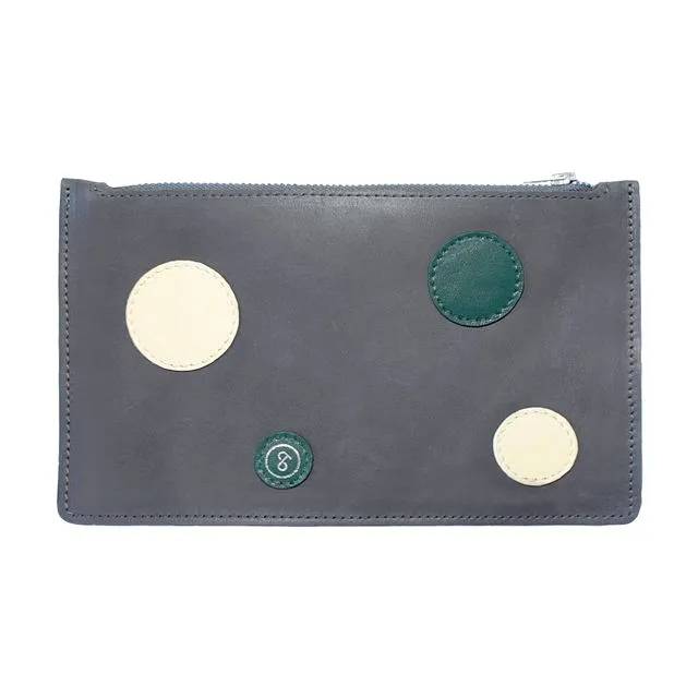 Pouch Dots Grey