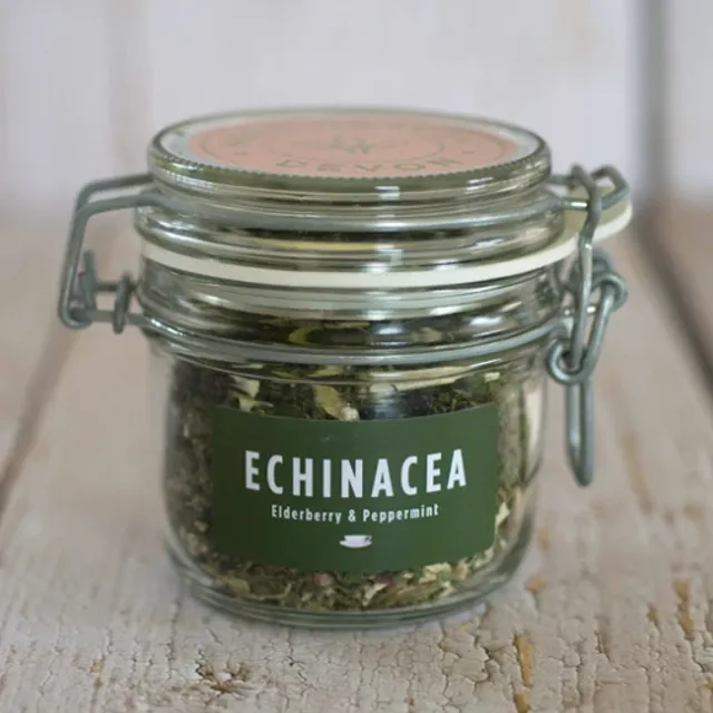 Echinacea, Elderberry & Peppermint Herbal Tea-Jar