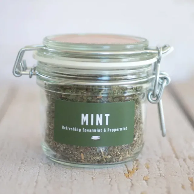 Mint-Spearmint & Peppermint Herbal tea-Jar