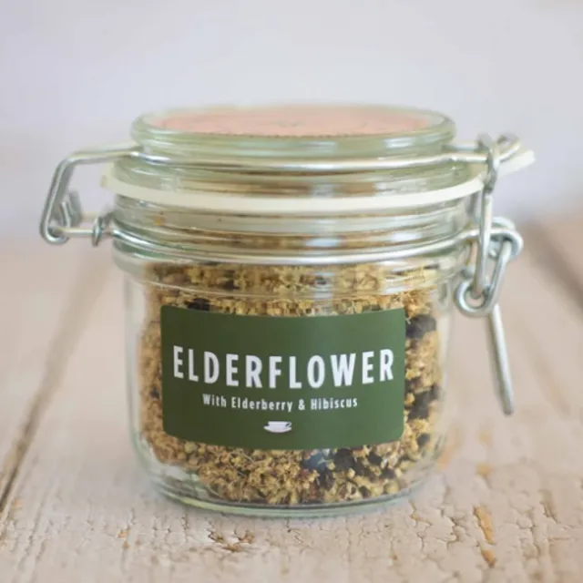 Elderflower, Elderberry & Hibiscus Herbal tea