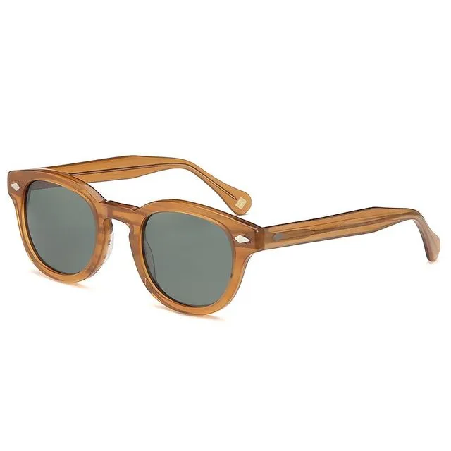 Hempton demi brown frame and brown lens sunglasses