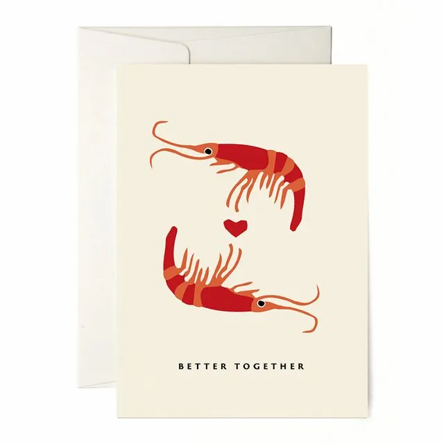 Greeting Card "Better Together" Pack of 6