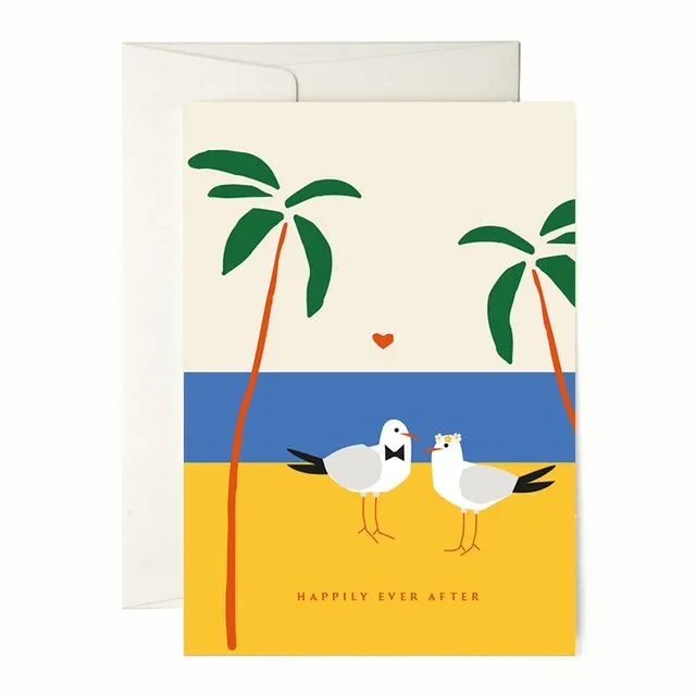Greeting Card "Love Birds" Pack of 6