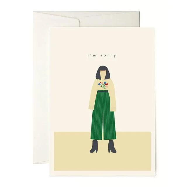 Greeting Card "I'm Sorry" Pack of 6