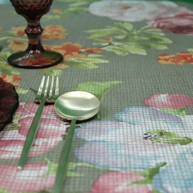 Flowers Tapestry 1 Tablecloth