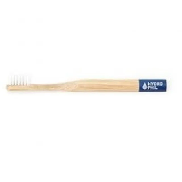 Hydrophil bamboo toothbrush for kids in blue (case of 12)