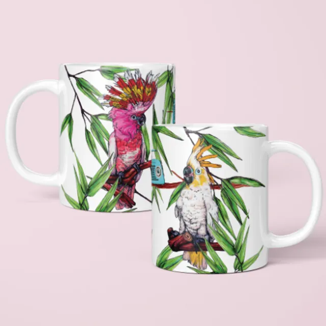 Party Cockatoos Mug