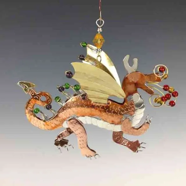 fire dragon ornament