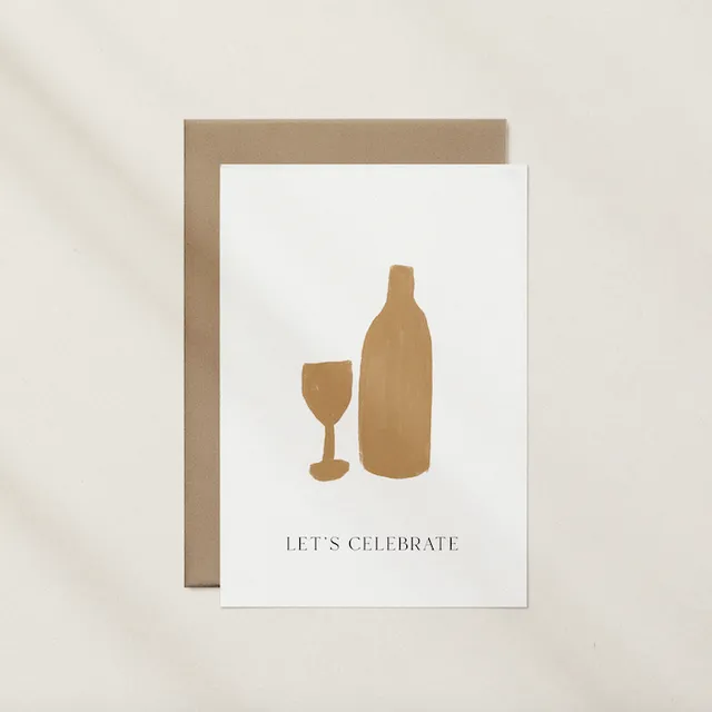 Let's Celebrate Greetings Card