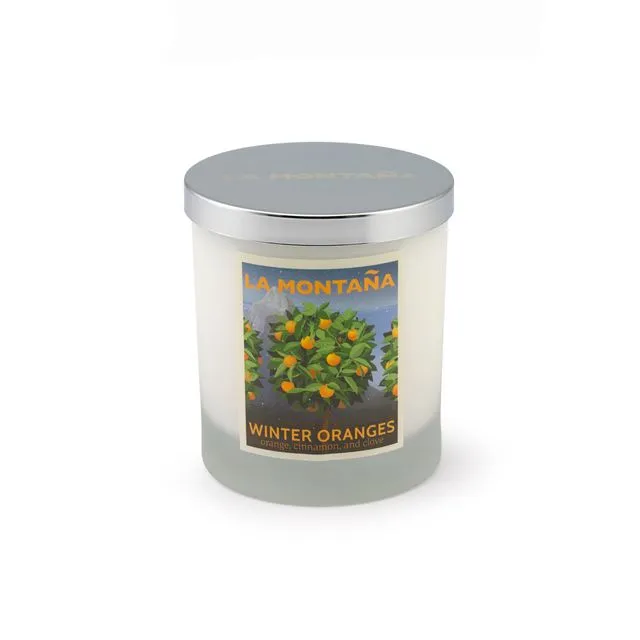 Winter Oranges Scented Candle - 220gms