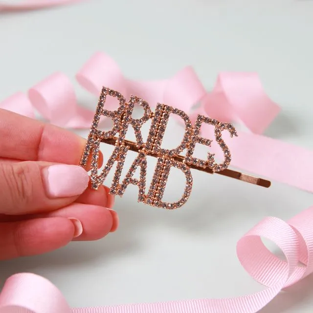 Bridesmaid Sparkly Hair Slide