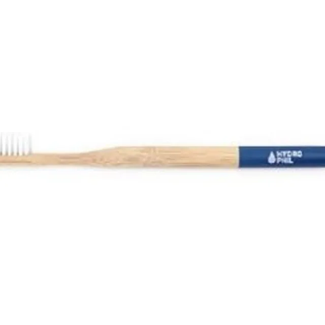 Hydrophil bamboo toothbrush (blue, soft) (case of 12)