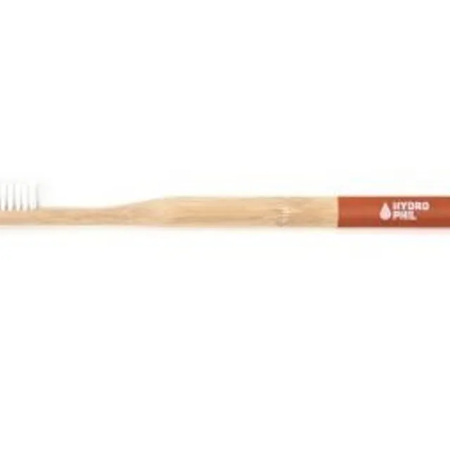 Hydrophil bamboo toothbrush (red) (case of 12)