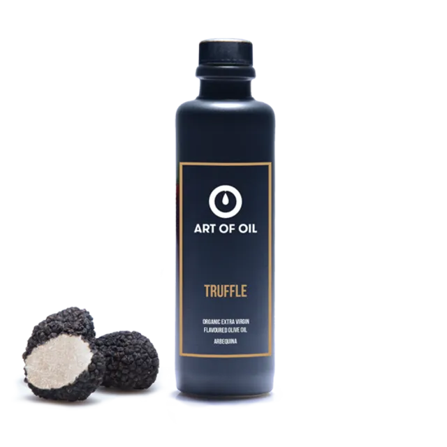 ORGANIC EXTRA VIRGIN FLAVOURED OLIVE OIL - TRUFFLE 200ML - pack of 16
