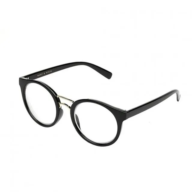 Biella Black Reader Sunglasses - CLASSIC