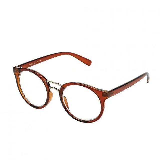 Biella Toffee Reader Glasses - CLASSIC