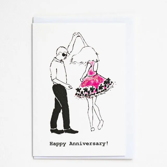 "Happy Anniversary" A6 Card - Pack of 6