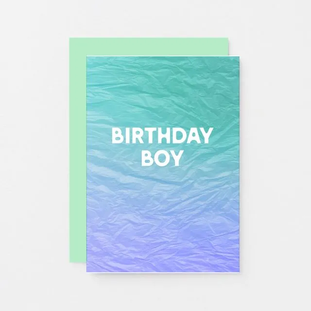Birthday Boy Card | SE4003A6