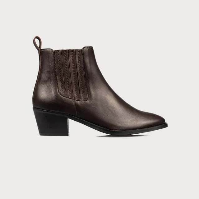 Chelsea - Brown Leather Boots