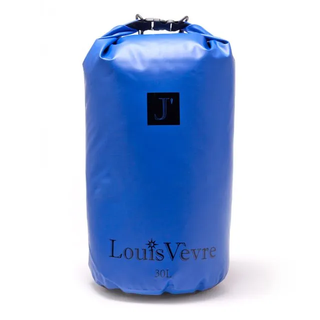 Cabourg 30 liter tube bag navy blue black logo