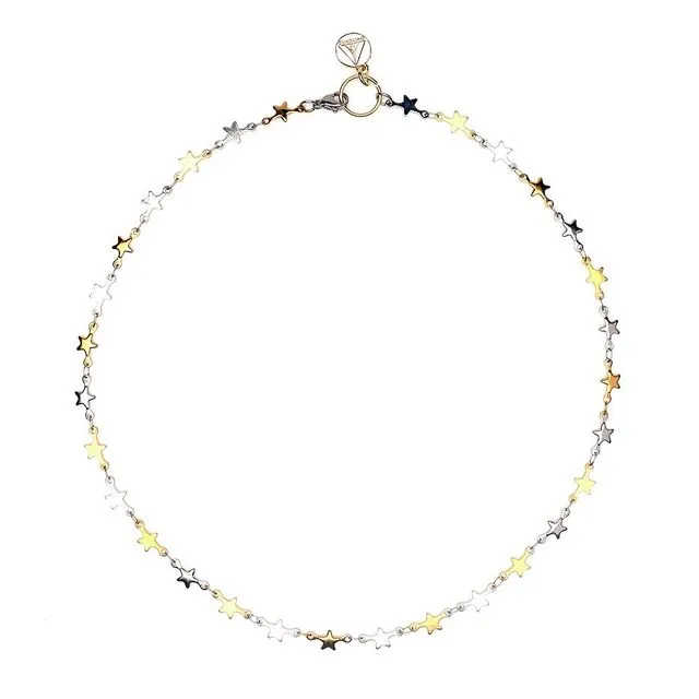 Stars Align Gold + Silver Necklace