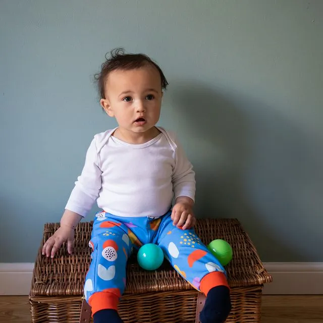 Baby, Toddler Joggers Socks In 'Under The Sea' Print